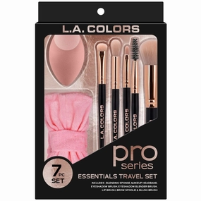 L.A. Colors Essential Travel Brush - Wholesale 4 Sets (CBR430)