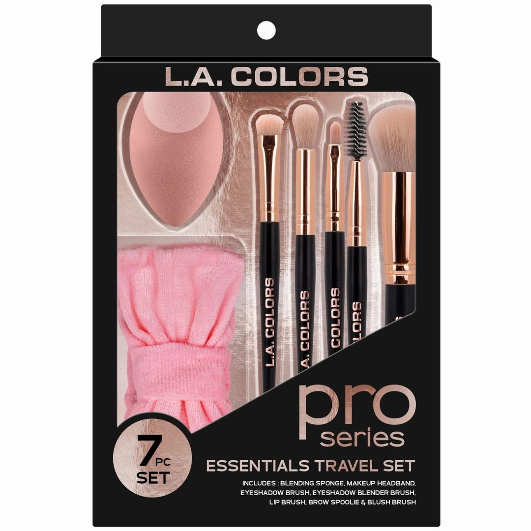 L.A. Colors Essential Travel Brush - Wholesale 4 Sets (CBR430)