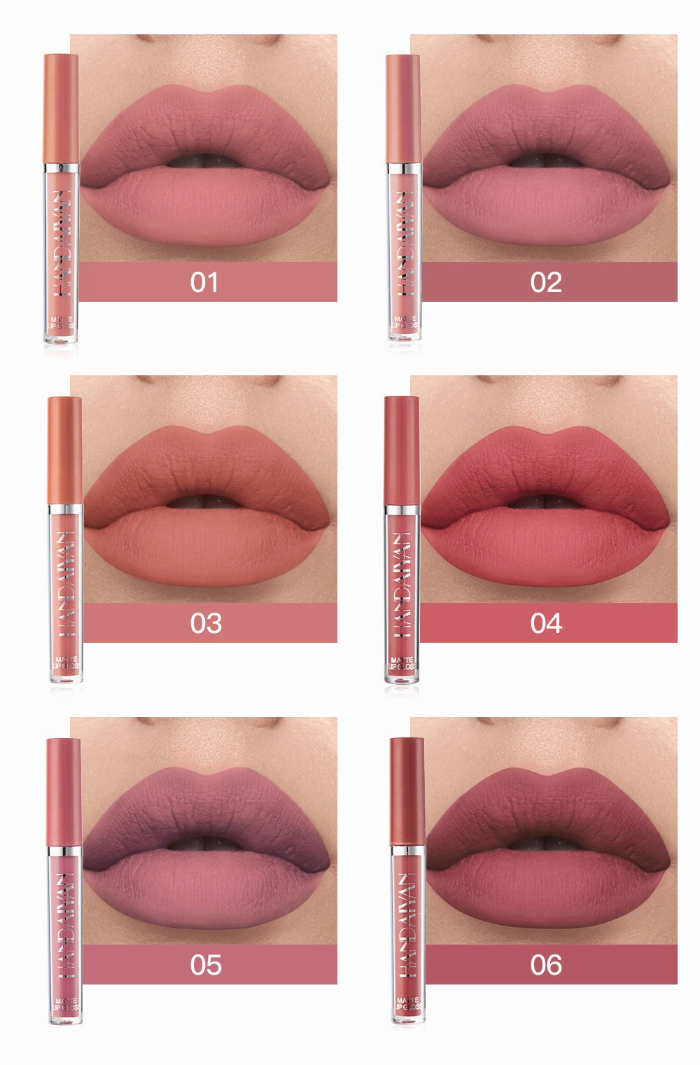 MA568 - 6 Lipstick Set Matte Lipstick
