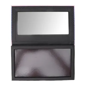Magnetic Palette, DIY Wear Resistant Sturdy Empty Eyeshadow Palette Firm Gift Portable with Mirror for Powder for Lipstick Blush