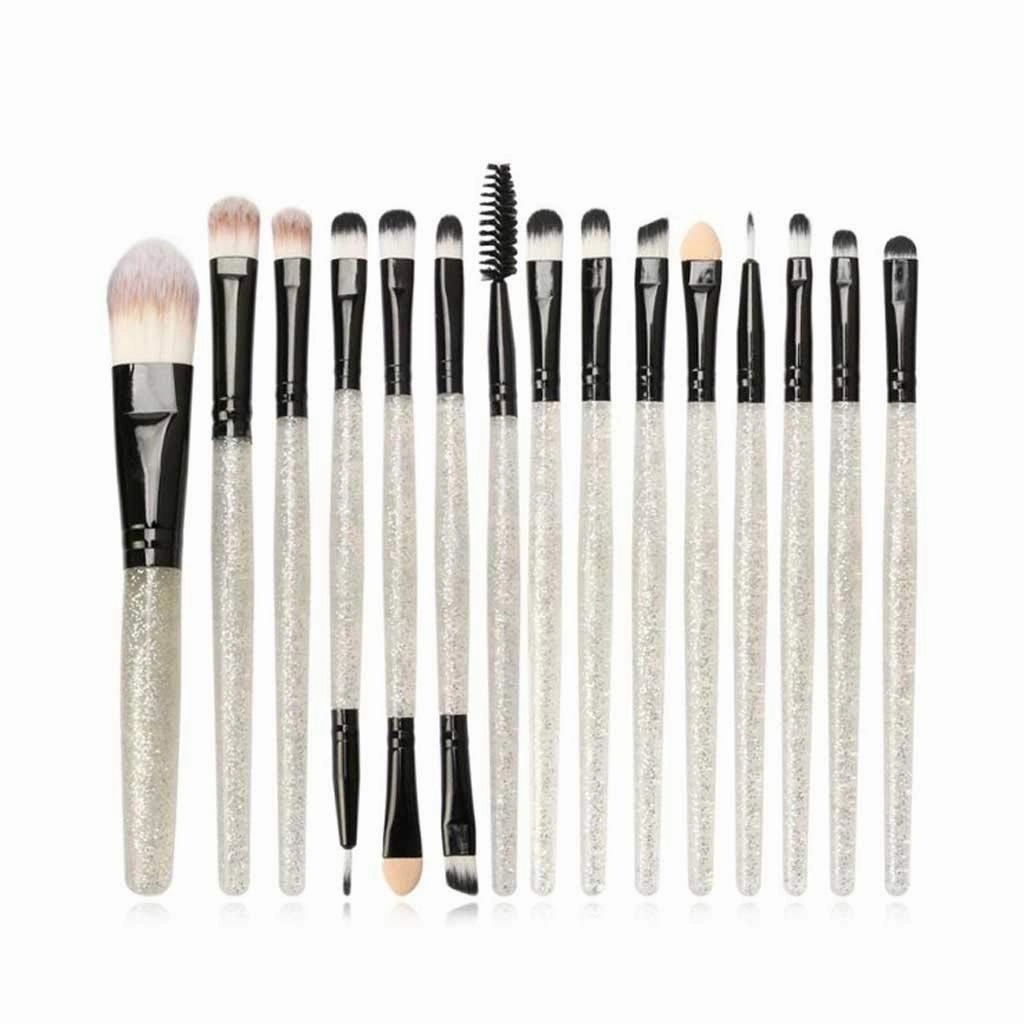 Makeup brush 15 Units Makeup Brushes Set Eye Shadow Powder Eyeliner Eyelashes Lip Makeup Cosmetic Brush Beauty Tool Kit(Color:4)(5)