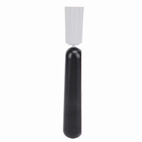 Makeup Brush Cleaner, 2 AAA Makeup Brush Cleaner Machine with Innovative Design Make Up Brush Cleaner for Home Commercial (Black)