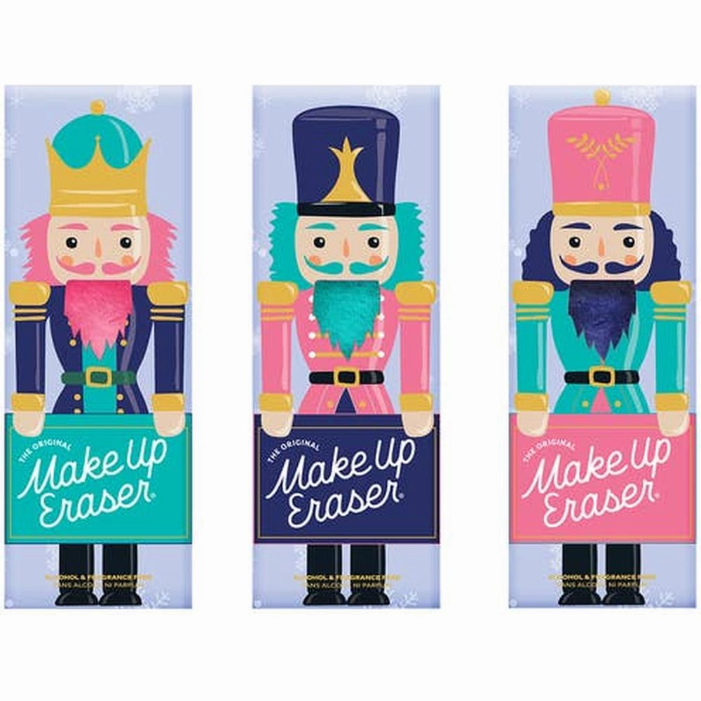 MakeUp Eraser Nutcracker / 3 Piece Set