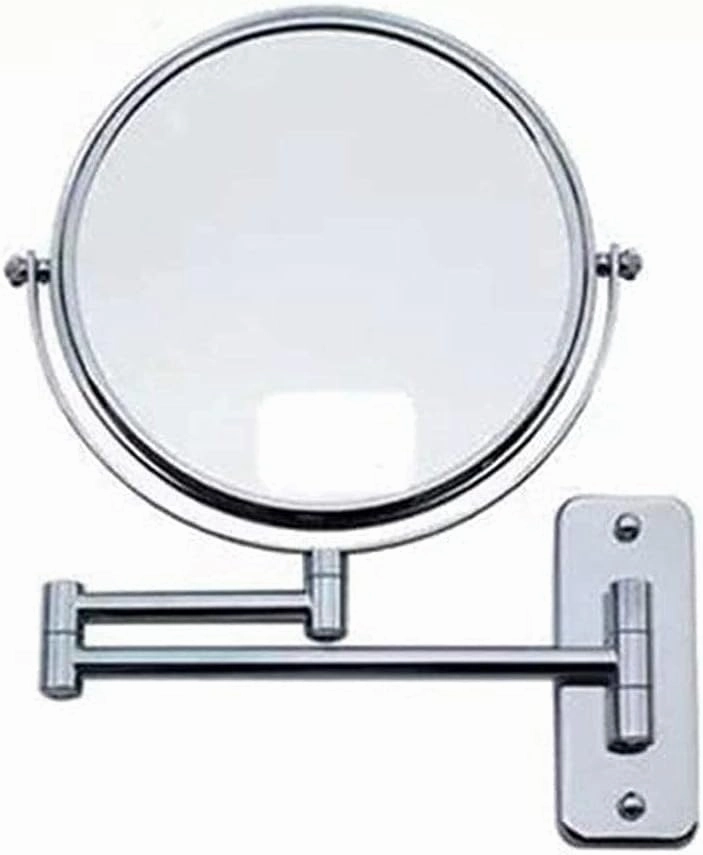 Makeup Mirror Vanity Mirror Wall Mount Makeup Mirror,Metal Folding High-Definition Vanity Mirror Double-Sided Mirror Bathroom Beauty Mirror Cosmetic Mirror