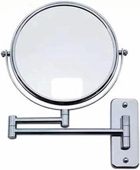 Makeup Mirror Vanity Mirror Wall Mount Makeup Mirror,Metal Folding High-Definition Vanity Mirror Double-Sided Mirror Bathroom Beauty Mirror Cosmetic Mirror