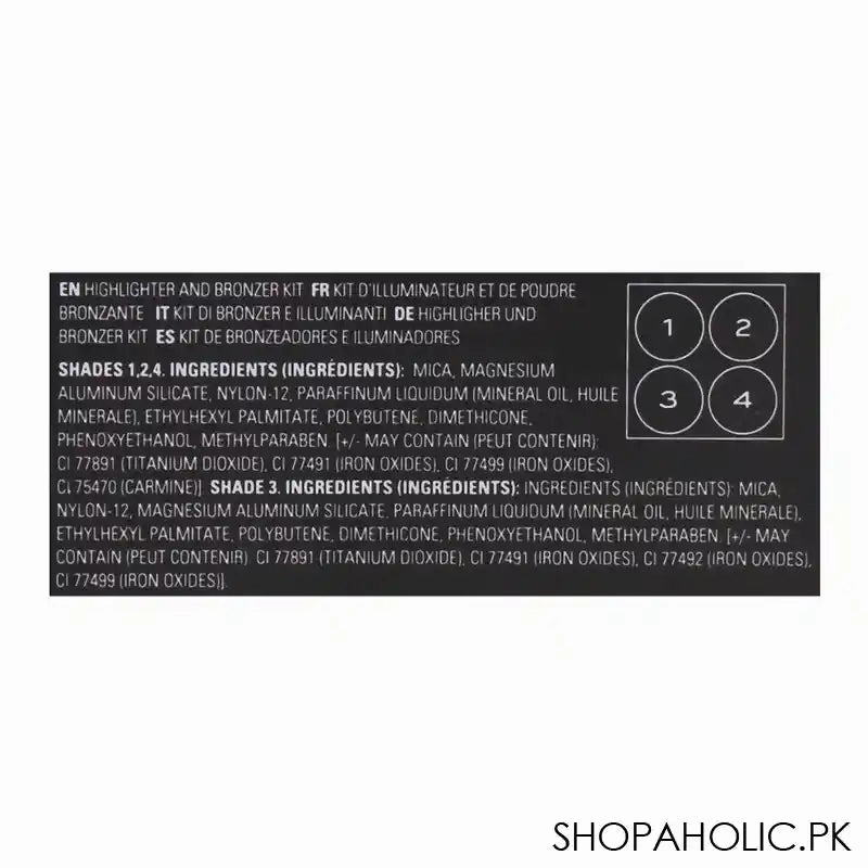 Makeup Revolution Cheek Kit, Fresh Perspective, 4 Shades
