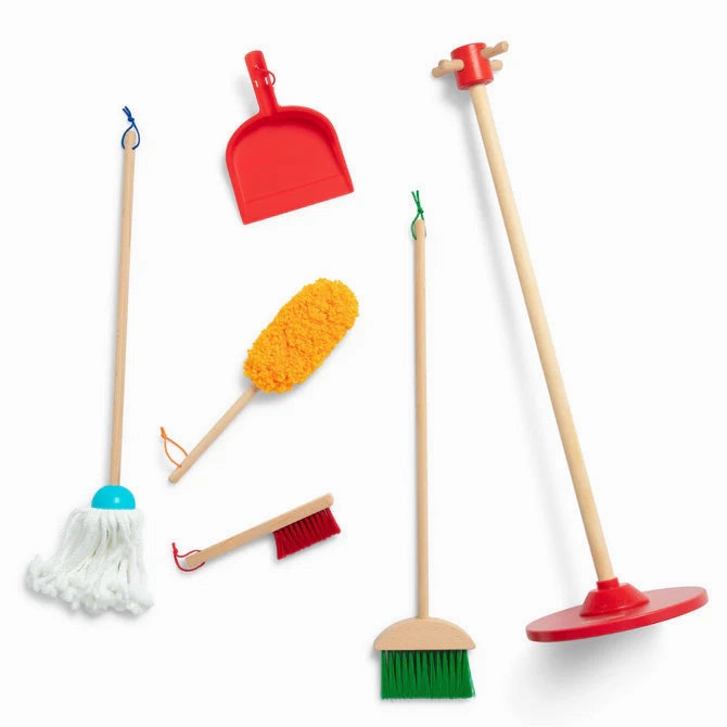 Melissa & Doug Let's Play House! Dust, Sweep & Mop Play Set