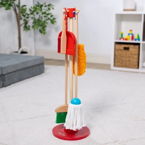Melissa & Doug Let's Play House! Dust, Sweep & Mop Play Set