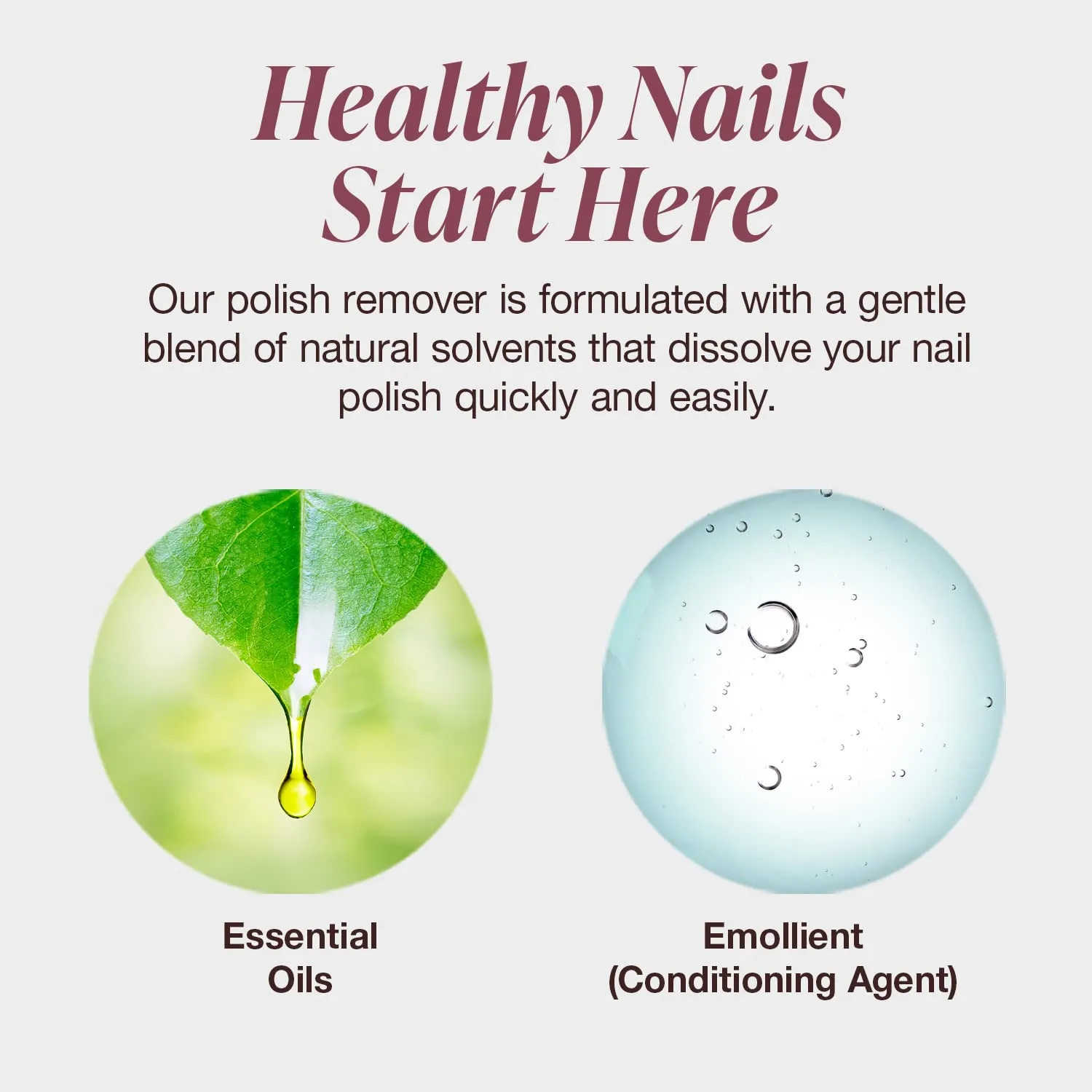 Mineral Fusion Nail Polish Remover, Acetone-Free & Non Drying for Regular & Shellac Nail Polishes, 6 Ounce