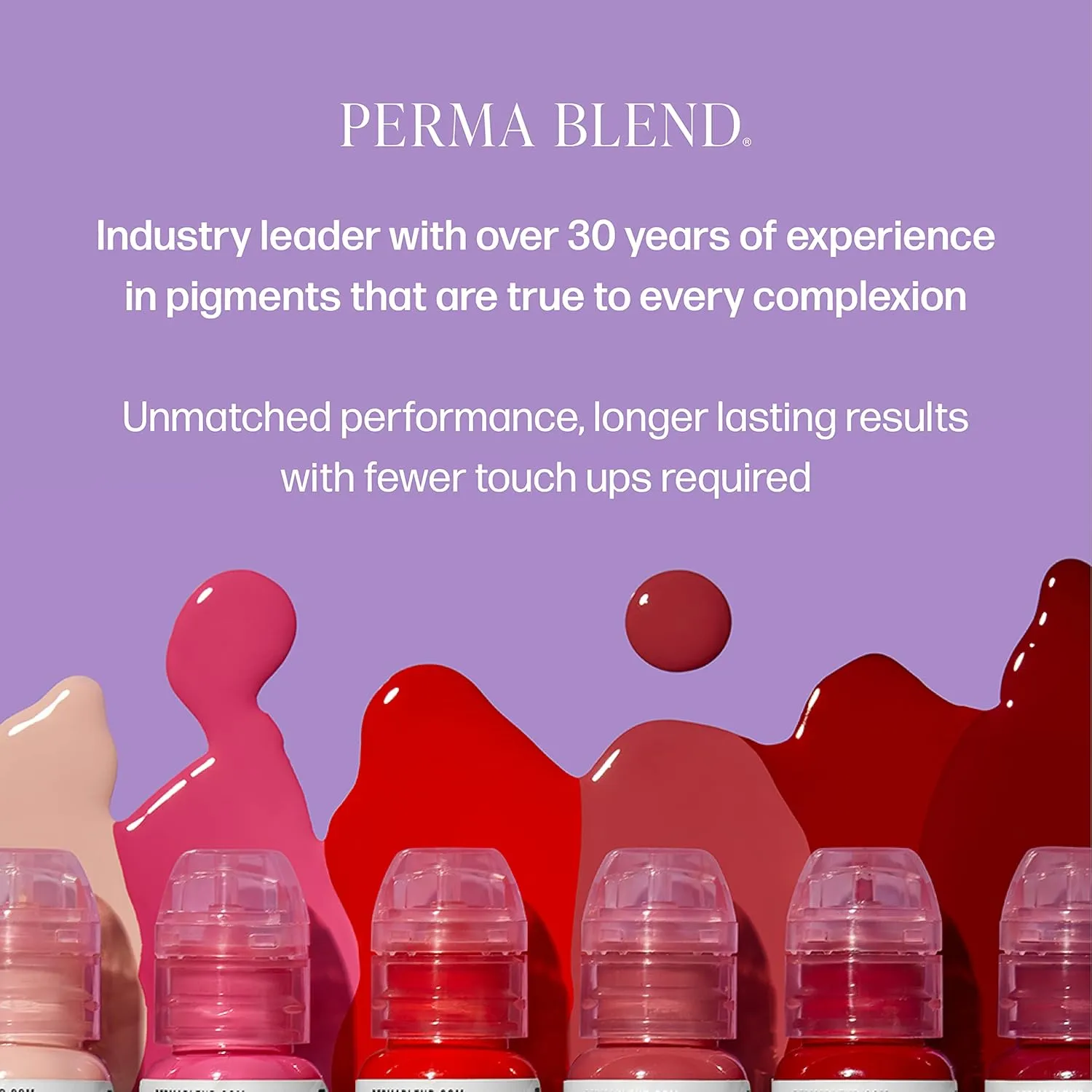 Perma Blend - Eyebrow Light Pigments Tattoo Kit - Microblading Ink - Professional Tattoo Ink - Copper Modifier, Taupe, Brunette & Blackish Brown Tattoo Ink (0.5 oz Each, 4 Products)