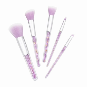 Practical 5-piece Makeup Brush Set Cosmetics Brush Kit Powder Brush Suits for Foundation Eyebrow