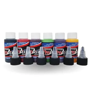 ProAiir Face and Body Painting Makeup - 6 Bruising Colors - 1 oz (30ml)