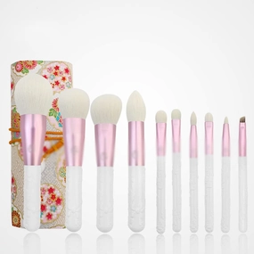 Profession 10 Piece Brush Set Make Up Makeup Brushes Make Up Brush Tools Kit