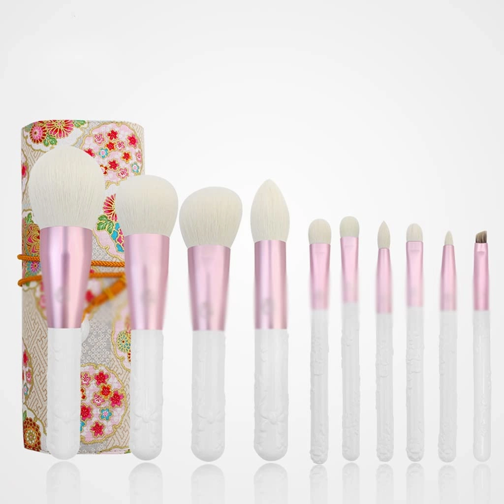 Profession 10 Piece Brush Set Make Up Makeup Brushes Make Up Brush Tools Kit