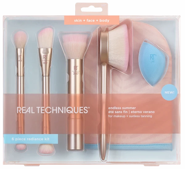 Real Techniques Endless Summer 6 Piece Radiance Kit