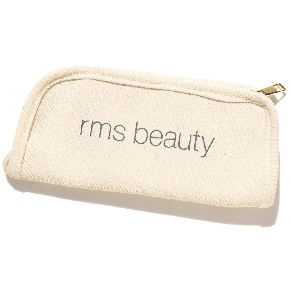 RMS Beauty Stand Up Brush Bag - Makeup Brush Bag & Makeup Brushes Holder, Travel Makeup Brush Bag, Holds Makeup Brush Set, Makeup Accessories