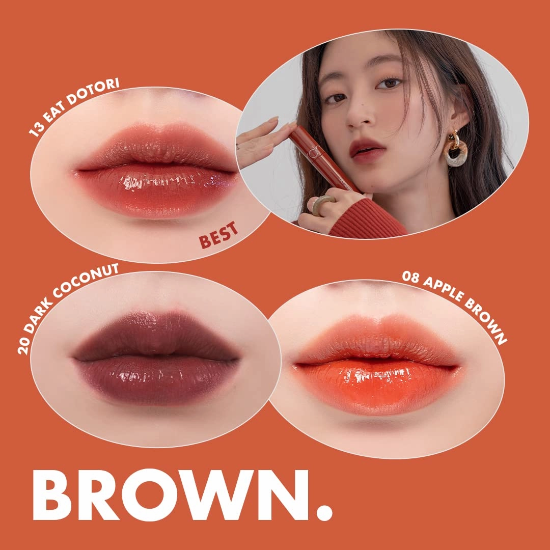 rom&nd Juicy Lasting Tint 06 FIGFIG | Long-lasting, MLBB, Clear & Natural Makeup, K-Beauty Lips, 5.5g | 0.2 oz