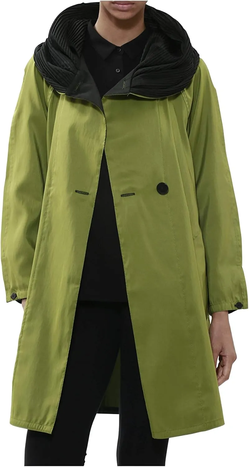 Short Donatella Fashion Travel Raincoat