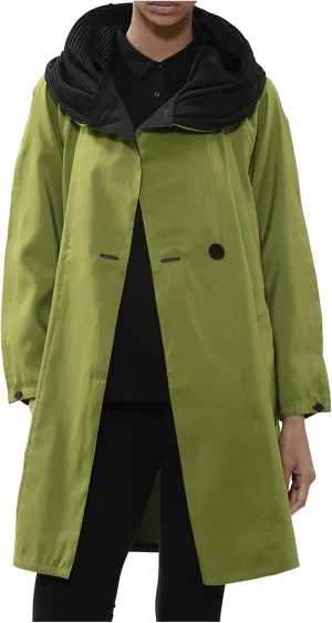 Short Donatella Fashion Travel Raincoat