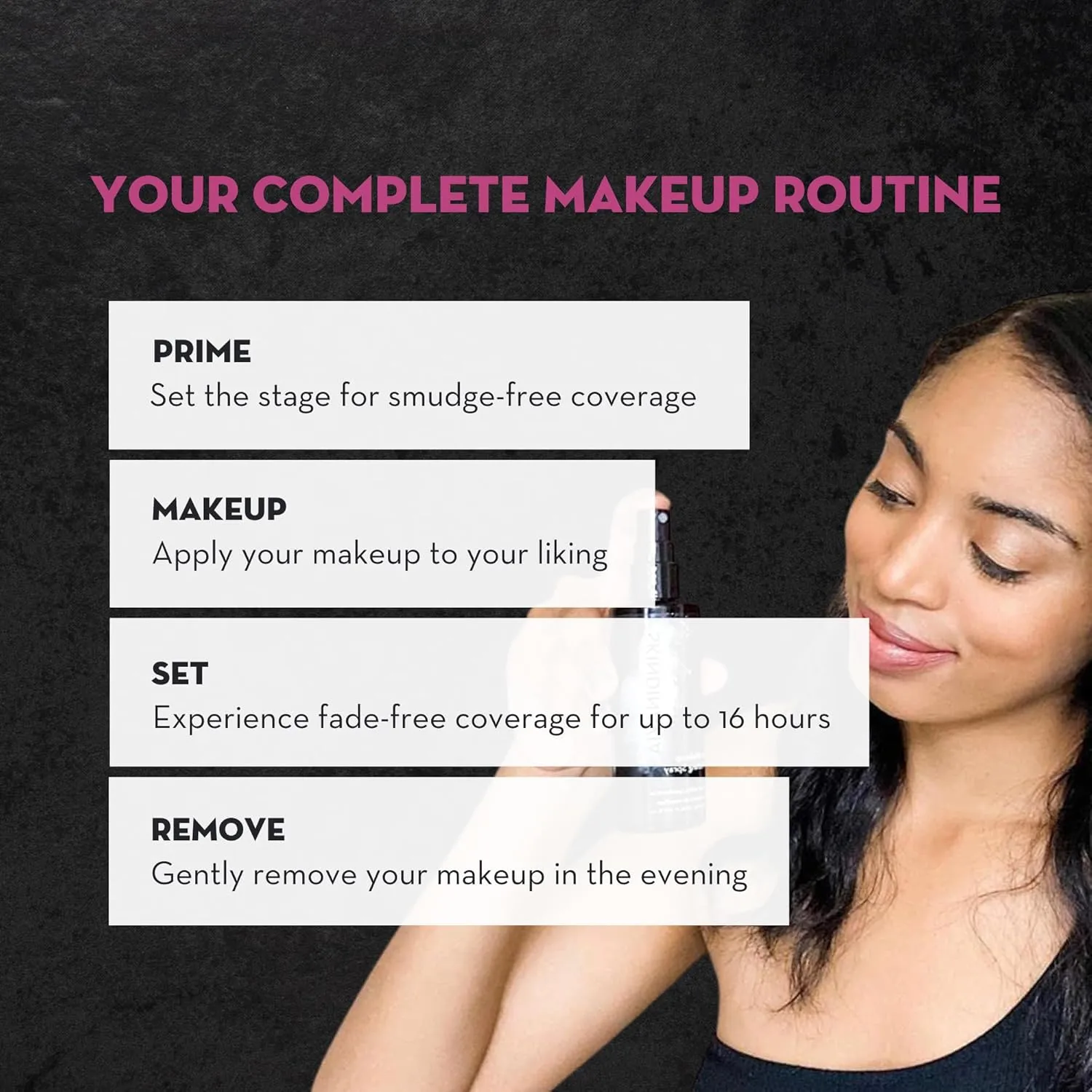 Skindinavia The Makeup Finishing Spray, Bridal Makeup Setting Spray, All-Day Wear, Long-Lasting Up to 16  Hours, Heat-Resistant & Waterproof, Wedding Day, Bridal Shower Gift, 4.0 Oz
