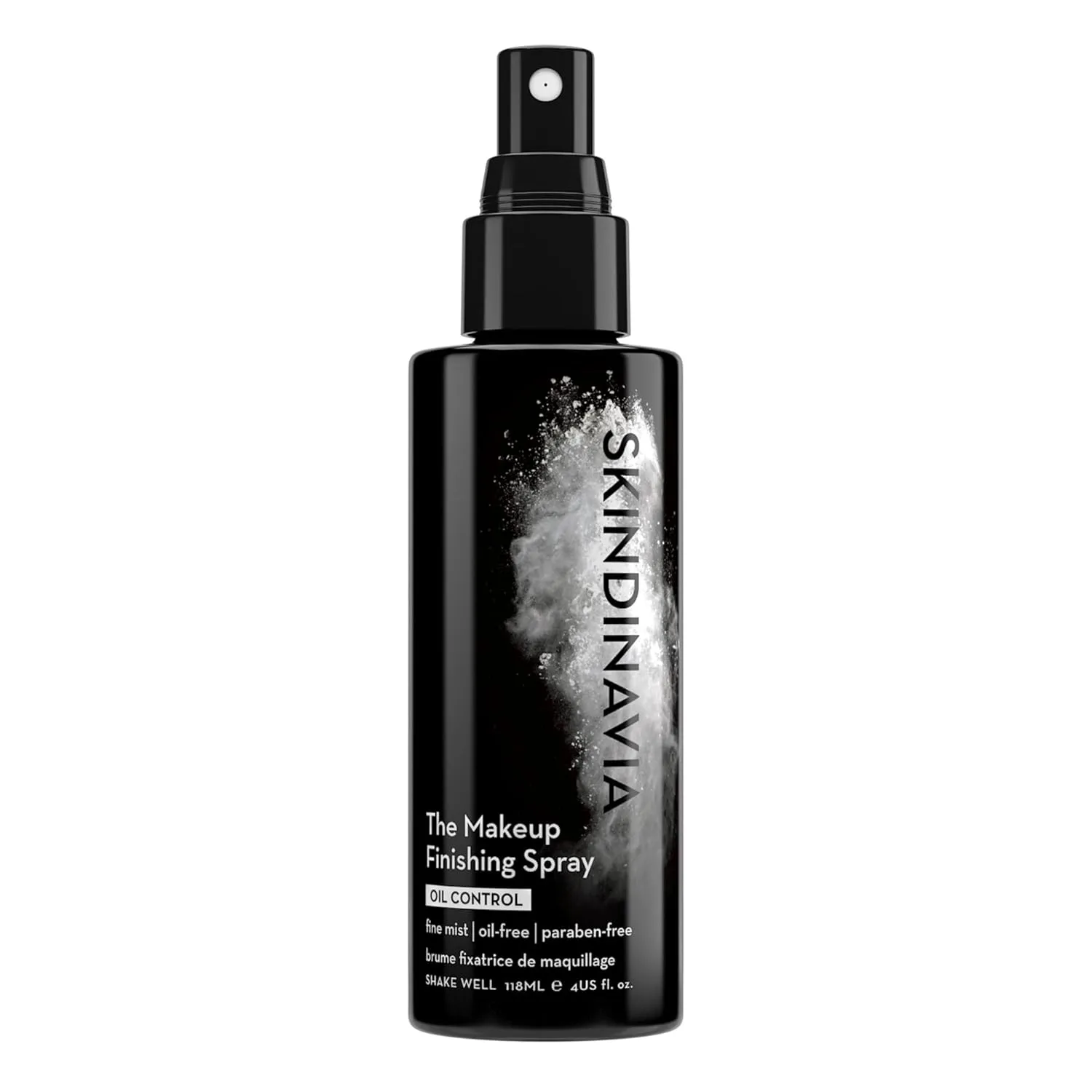 Skindinavia The Makeup Finishing Spray, Oil Control Makeup Setting Spray, All-Day Wear, Long-Lasting Up to 16  Hours, Heat-Resistant & Waterproof, Fine Mist, 4.0 Oz