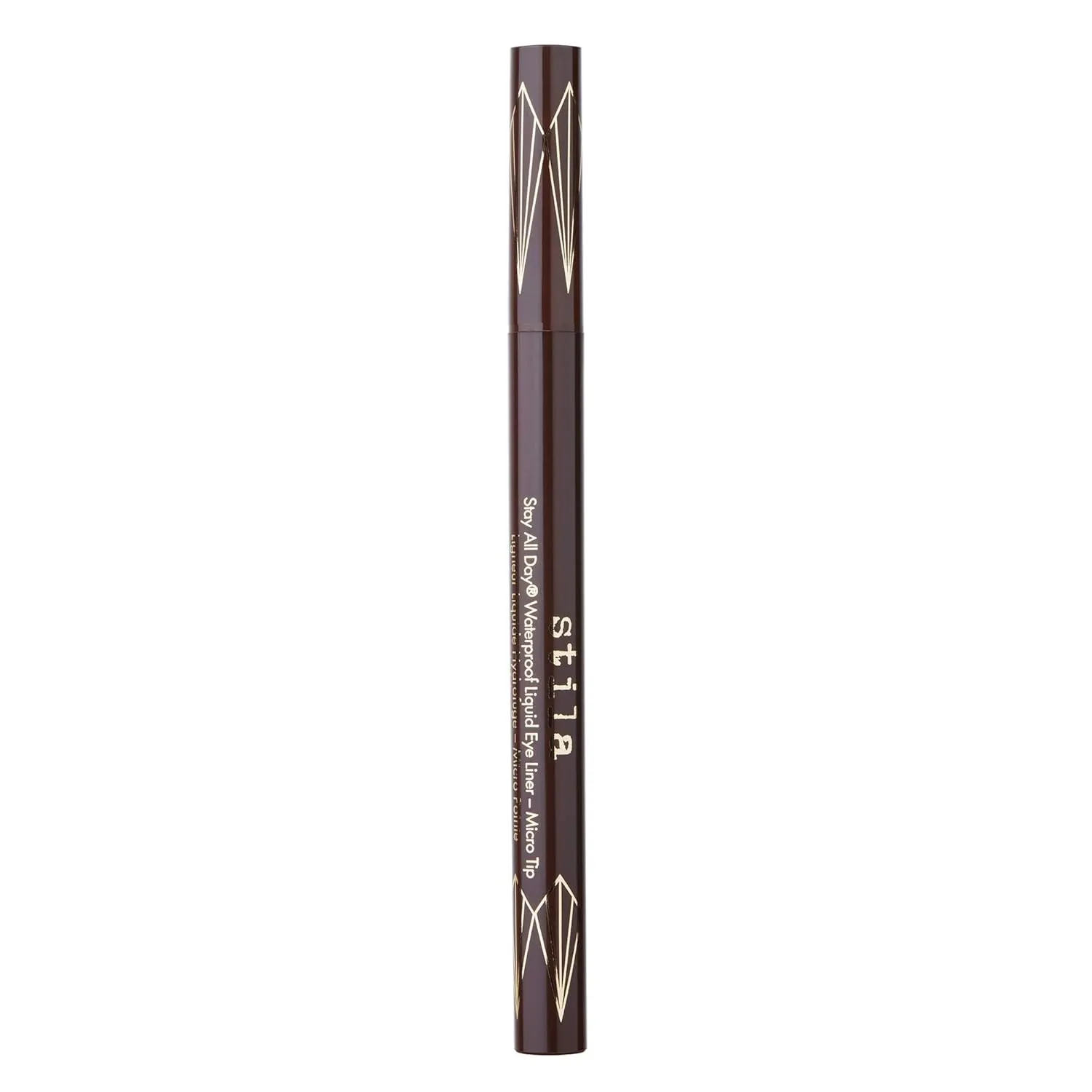 stila Waterproof Liquid Eye Liner, Stay All Day Makeup with Fine Brush Tip Lasting Satin Finish, Smudge-Proof & Transfer-Resistant