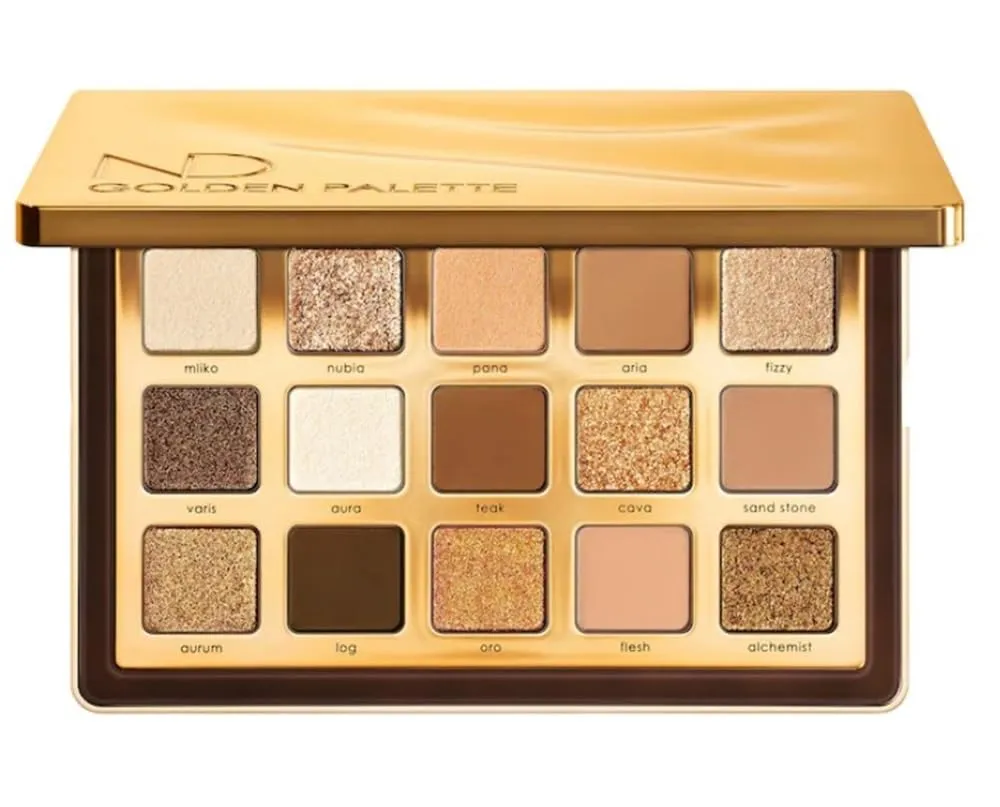 Tilbury Golden Palette - Makeup Palette - Gold - 12 Shades - Natural Finish