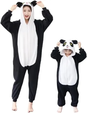 Unisex Adult Onesie Pajamas, Polar fleece Role Playing Animal One Piece Halloween Costume Pajamas Home Clothing
