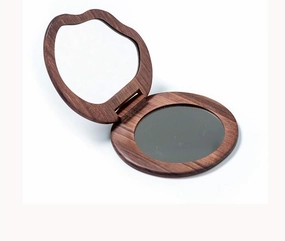 Vanity Mirror Hand-Made in Chinese Style You Can Carry Your Makeup Mirror with You The Small and Exquisite Makeup Mirror is Suitable for Ladies Gifts. Household Cosmetic Mirror