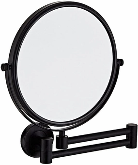 Vanity Mirror, Wall Mounted Makeup Mirror with 10X Magnification, 8 Inch Double Sided Vanity Magnifying Mirror, Cosmetic Mirror Shaving Mirror for Bathroom Gold