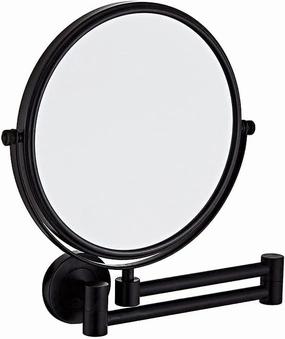 Vanity Mirror, Wall Mounted Makeup Mirror with 10X Magnification, 8 Inch Double Sided Vanity Magnifying Mirror, Cosmetic Mirror Shaving Mirror for Bathroom Gold