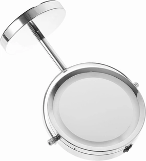 Vanity Mirror with Lights 6'' Led Makeup Double-Sided 3X Magnification 360° Swivel
