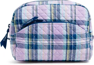 Vera Bradley Women's Cotton Large Cosmetic Makeup Organizer Bag