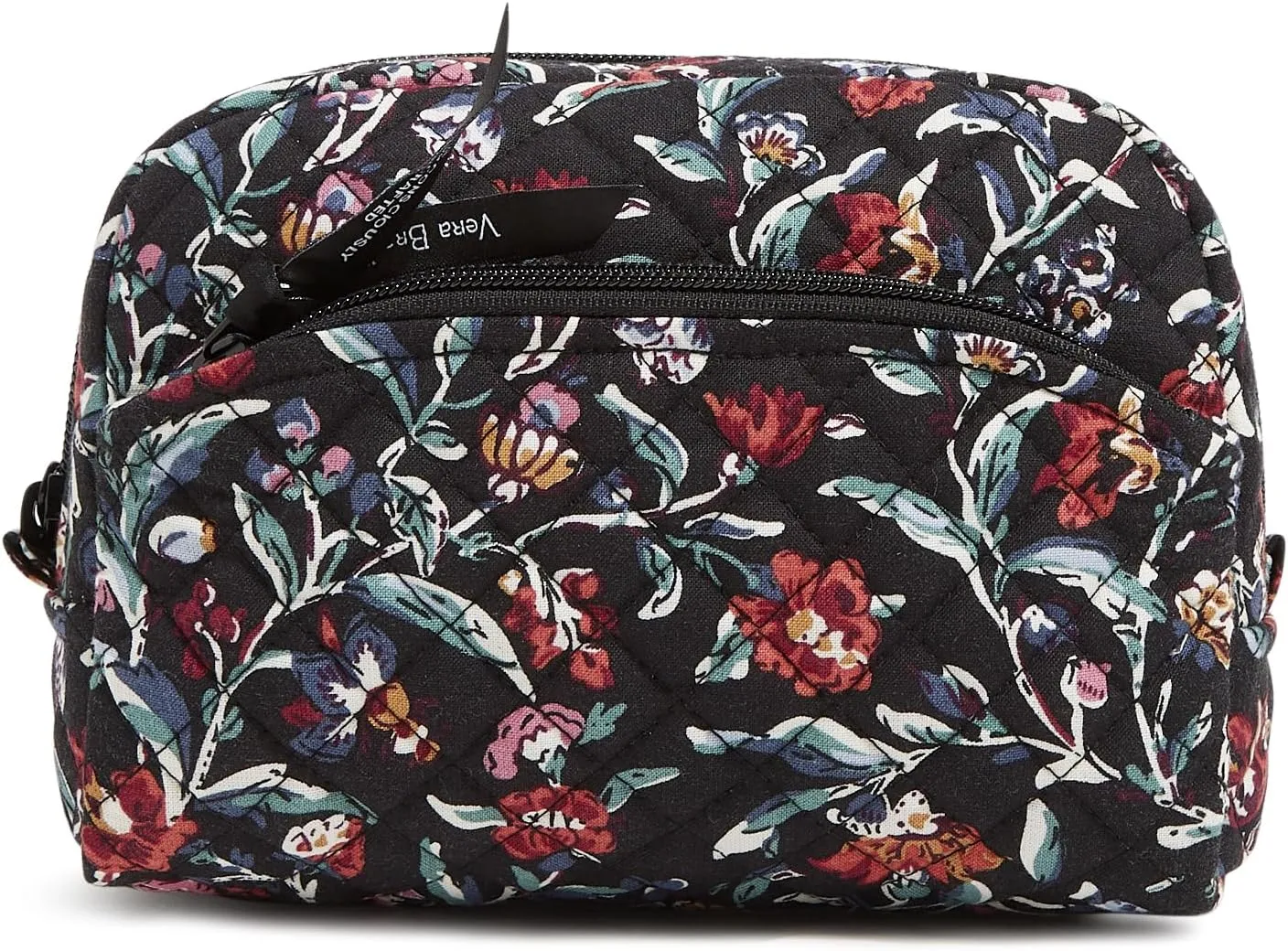 Vera Bradley Women's Cotton Medium Cosmetic Makeup Organizer Bag