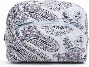Vera Bradley Women's Cotton Large Cosmetic Makeup Organizer Bag