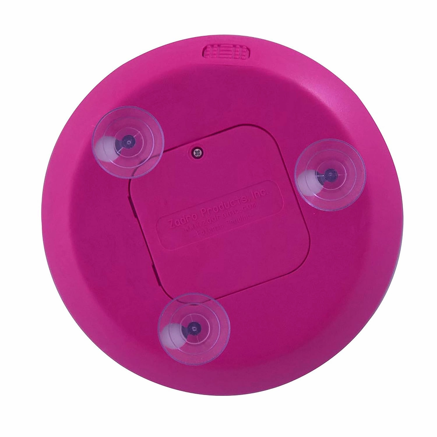 Zadro Compact 10X Magnification LED Lighted Suction Cup Mount Beauty Makeup Mirror, Pink